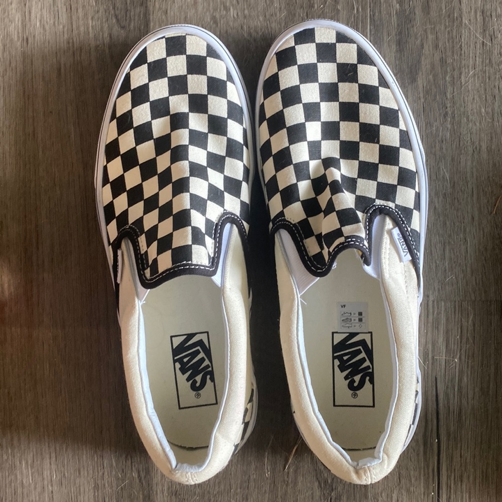 Checkered Vans